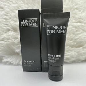 2 Pc - Clinique For Men Face Scrub 0.5 fl.oz / 15 ml Each - Sample Size - NIB ! - Picture 1 of 2