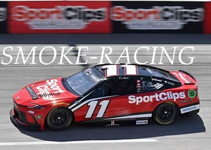 DENNY HAMLIN 2025 #11 SPORT CLIPS DARLINGTON THROWBACK 13X19 GLOSSY POSTER #W2 - Picture 1 of 1
