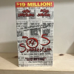 Summer of Sam S.O.S. VHS new Factory Sealed with bottom WM Demo Screener Copy - Picture 1 of 5