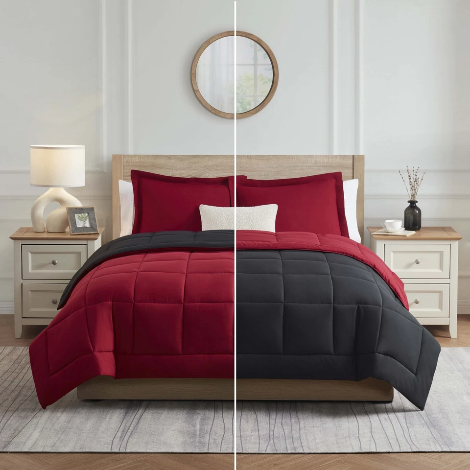 Quilted Down Alternative Comforter, Ultra Soft all season Comforter Duvet Insert - Image 1 of 1