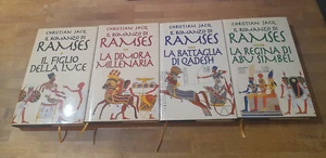 IL ROMANZO DI RAMSES 4 VOLUMI. C. JACQ. EUROCLUB. INCOMPLETO. 4 VOLUMI DI 5. - Picture 1 of 3