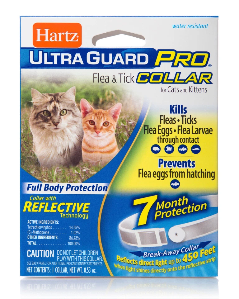 Hartz UltraGuard Pro Flea & Tick Collar for Cats and Kittens