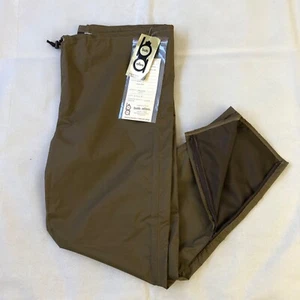 Bob Allen USA Vintage Nylon Waterproof Rain Pants Brown New RARE - Picture 1 of 12