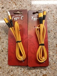 (X2) Type C Charging Cable 2.0, Rugged, 3ft, Android,Samsung,iPhone 15 - Picture 1 of 5