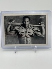 1990 Score Bo Jackson #697 Football Pads Baseball Bat Image WC