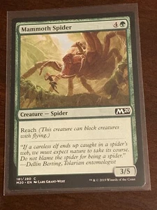 Magic the Gathering M20 Mammoth Spider - Picture 1 of 2