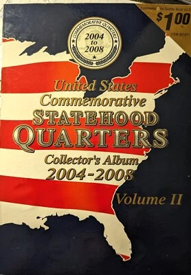 state quarters 2004-2008 coins Vol 2 almost completed - Image 1 of 3