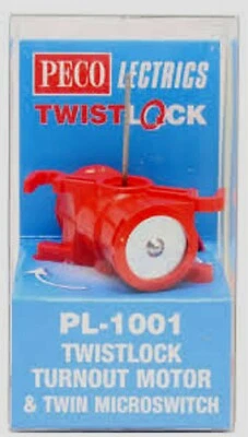 Peco PL-1001 Peco Lectrics Twistlock Point/Turnout Motor & Microswitch - Image 1 of 2