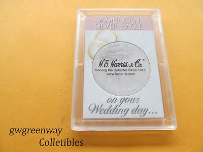 LOTE 1 * 2 x3 Soporte Águila Plateada - Estuche Harris Frosty - EL DÍA DE TU BODA #5324 Foto 1 de 2