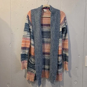 Sundance Hayden Long Women’s Cardigan Size Xsmall Silk Blend Missing Belt - Picture 1 of 10