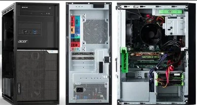 AcerVeriton K8 Gaming Intel Core i7 2.5 TB Nvme 4TB HDD 32GB di Ram Nvidia 3070  - Immagine 1 di 3