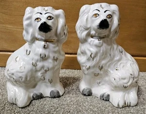 Paar Beswick Spaniel Wally Staffordshire Hunde 13 cm hoch - Bild 1 von 2