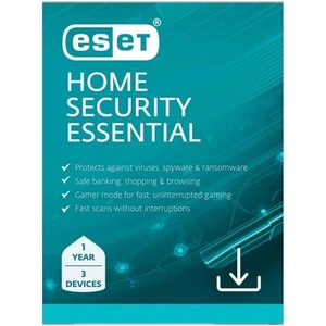 ESET Home Security Essential 1 Year 3 Device - USA - Picture 1 of 1