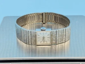 Vintage 9ct White Gold Watch For Ladies, Swiss Made, 37 Grams Gold 1960s - Picture 1 of 20