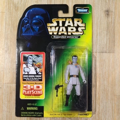 Star Wars Power Of The Force (POTF2) Expanded Universe Grand Admiral Thrawn - Image 1 of 4