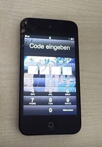 Apple iPod touch 4. Generation, A1367, MD058FD/A, 32GB Glas Defekt Gesperrt - Bild 1 von 2
