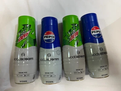 SodaStream 百事可乐 & MTN Dew Variety 包,14.9 盎司 4 件装 — 第 1/2 张图片