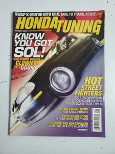 Honda Tuning Magazine August 2006 Del Sol - Picture 1 of 7
