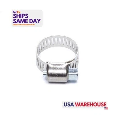 Atp Chemicals M6H, One Natural Stainless Steel Mini 5/16 To 7/8 Hose Cl Performa Foto 1 de 4