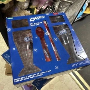 Frankford Candy Company Oreo Set Regalo 5 Pezzi Milkshake Nuovo In Confezione - Foto 1 di 1
