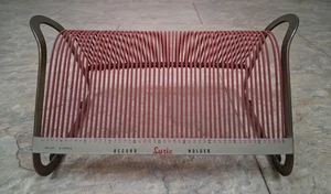 Vintage Lyric Record Holder 1950s Display Rack 50 Slot - Picture 1 of 6