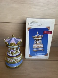 Hallmark 2003 Keepsake Ornament JEWELRY BOX CAROUSEL – 2nd in Treasures & Dreams - Picture 1 of 3