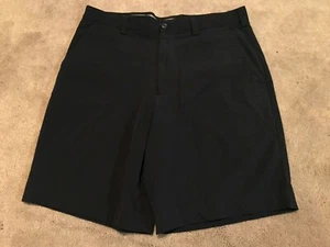 Cutter & Buck Dry Tec Mens Blue Golf Dress Shorts Size 32 x 9.5 - Near Mint - Picture 1 of 12
