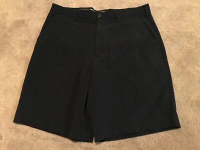 Pantalones cortos de vestir de golf Cutter & Buck Dry Tec para hombre azules talla 32 x 9,5 - casi como nuevos Foto 1 de 4