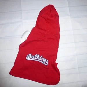 Fresno State Louisiana Tech Bulldogs dog t shirt hoodie Small Red blue (G81) - Picture 1 of 2