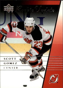 2002-03 Upper Deck Rookie Update Devils Hockey Card #59 Scott Gomez
