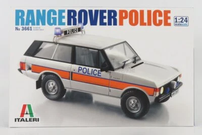 MODELLINO AUTO STATICO ITALERI LAND ROVER RANGE POLICE 1980 MODELLISMO 1/24 - Immagine 1 di 3