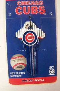 Chicago Cubs Schlage SC1 chiave di casa vuota - Foto 1 di 1