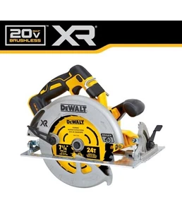 DeWalt XR Brushless 7-1/4" 20 Volt Max Circular Saw DCS570B Tool Only (Open Box) - Picture 1 of 7