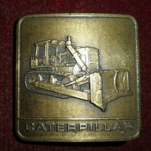 caterpillar belt buckles for sale
