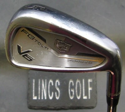 Wilson Staff FG Tour V6 5 Iron Stiff Steel Shaft Lamkin Grip - Image 1 of 4