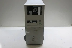 Vintage Retro PC Case Beige Computer Case ATX Retro Tower - Bild 1 von 7