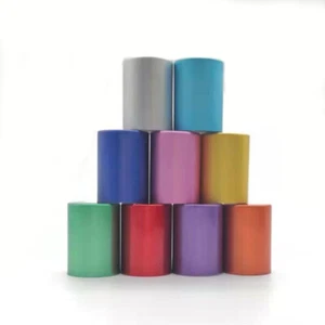 10X-100X tapas tapas tapas para 5ml 10ml de espesor 16mm rollon on botellas botella de rodillo - Imagen 1 de 15