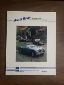 VTG Austin Healey Moss Motors Catalog Parts Catalog 100-4 100-6 3000 - Picture 1 of 5