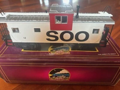 SOO LINE WIDE VISION CABOOSE w/INTERIOR & LEDs - O SCALE MTH PREMIER - NEW RARE - Image 1 of 4