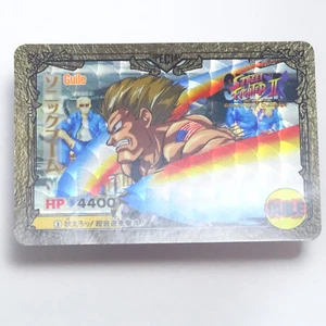 Retro Carddass - Street Fighter II - Guile - Capcom & BANDAI - Picture 1 of 8