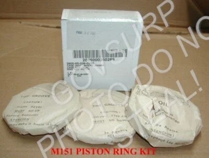 RING SET PISTON .030, M151 M151A1 M151A2 FAMILY - NOS 5702224 2805-00-036-0286 - Picture 1 of 2