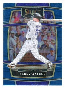 2022 Panini Select Retail Blue Concourse #67 Larry Walker (Rockies)