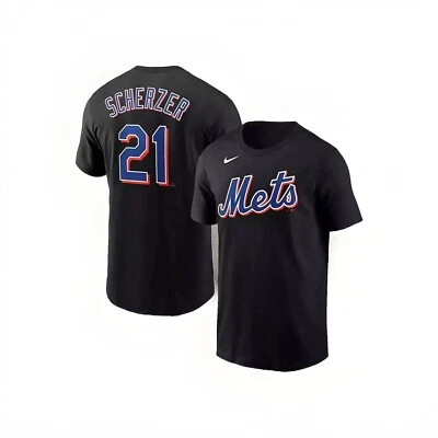 Camiseta Nike Oficial MLB New York Mets Max Scherzer #21 Para Hombre Talla S Nueva Con Etiquetas Foto 1 de 4