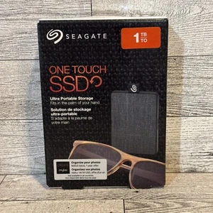 Seagate One Touch 1TB External SSD Solid State Drive USB 3.0 - New & Sealed - Picture 1 of 3