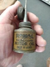 Vintage rare ROYAL  Motor Oil Tin  gas