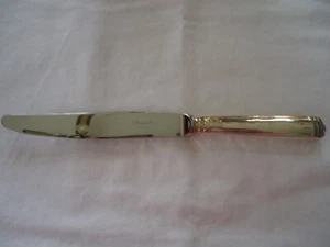 Coltello da tavola CHRISTOFLE MALMAISON PLACCATO ARGENTO nuovo senza confezione - Foto 1 di 6