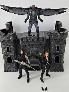 Marvel Select Avengers Winter Soldier Black Widow Falcon 7" Figures 3 Pack RARE - Picture 1 of 12