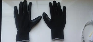 20 Pairs Men's Nitrile Coated Work Gloves - Grip & Touch Screen - Oil Resistant - Picture 1 of 4