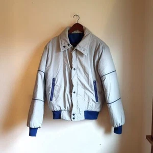Vintage 70er Jahre Ski Puffer Thermo Jacke / Herren XS bis S / Damen S bis M - Bild 1 von 10