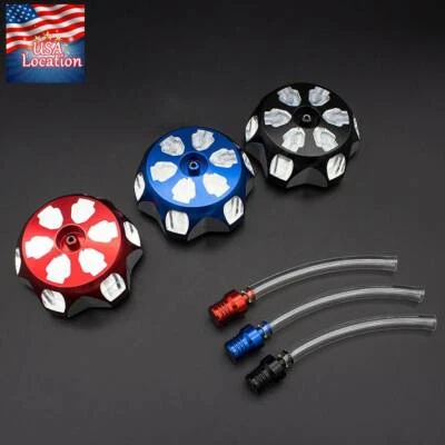 Tapa del tanque de combustible de aceite para motocicleta Yamaha YFM700 Raptor 700R 2008-2019 2020 EE. UU. Foto 1 de 4